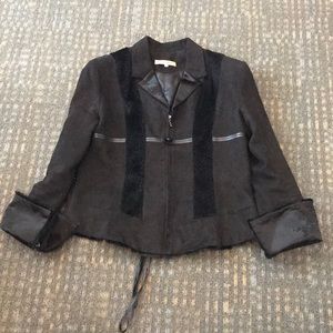 Vintage 100% rayon blazer jacket